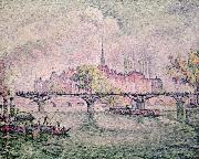 Paul Signac, Ile de la Cite, Paris